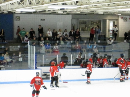 The capacity BIG 1 bleachers filled with Spiders’ fans for the championship.