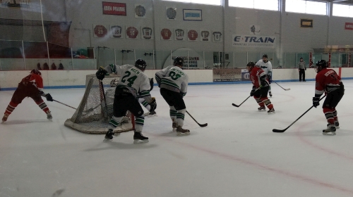 B3 Spiders vs. Spitfires Green, April 8, 2018, at Bloomington Ice Gardens