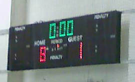 The final score