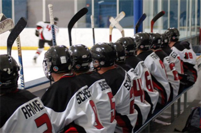 The Spiders’ bench.