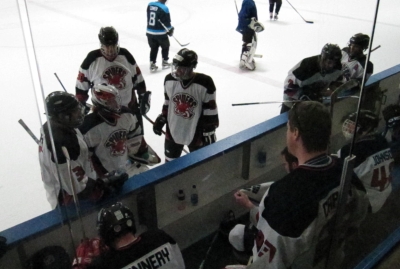 The Spiders bench.