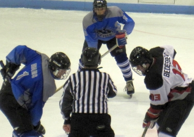 Aaron Bedessem (13) gets ready for the draw.