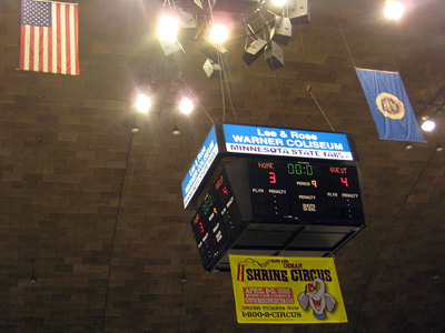 Spiders vs. Lakers at State Fair Coliseum