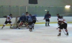 Spiders vs. Fighting Ice Fish, March 14, 2012, Breck