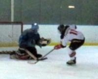 Spiders vs. Fighting Ice Fish, March 14, 2012, Breck