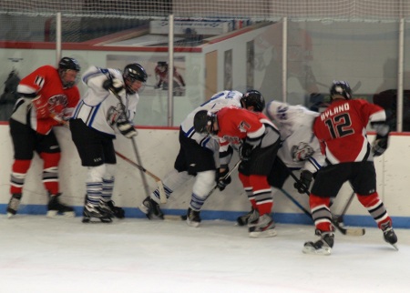 April 14, 2012, Puck Hounds vs. Spiders