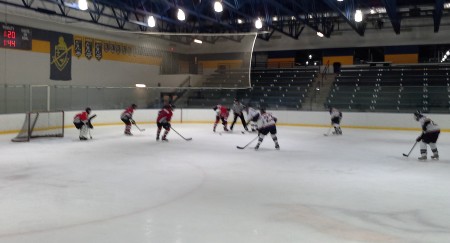 Spiders at IceDogs, Jan. 7, 2013