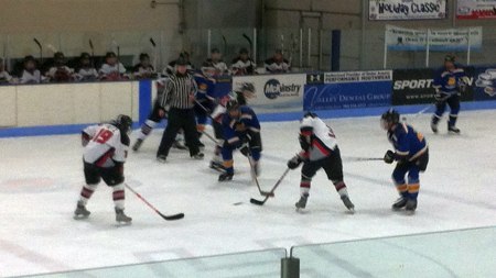 Spiders vs. IceDogs, March 16, 2014.