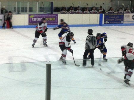 Spiders vs. IceDogs, March 16, 2014.