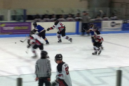 Spiders vs. IceDogs, March 16, 2014.