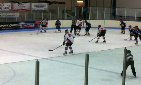 Spiders vs. IceDogs, March 16, 2014.