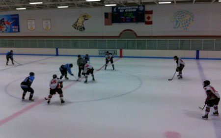 Spiders vs. Sled Dogs, March 29, 2014.