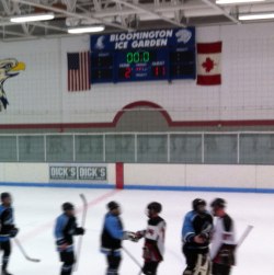 Spiders vs. Sled Dogs, March 29, 2014.