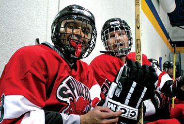 John Rajes, left, and Paul LaCosse